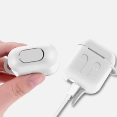 Husa Airpods 1/2 Casey Studios Silicone - Clear Clear