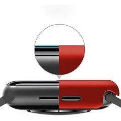 Carcasa 360° (Husa + Folie) Apple Watch 1/2/3 - 38MM Casey Studios Casey Studios - Red Red