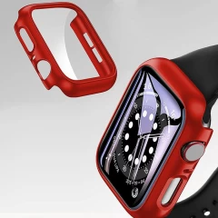 Carcasa 360° (Husa + Folie) Apple Watch 1/2/3 - 38MM Casey Studios Casey Studios - Red Red