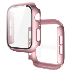 Carcasa 360° (Husa + Folie) Apple Watch 4/5/6/SE - 40MM Casey Studios - Red Rose 