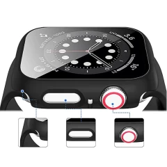 Carcasa 360° (Husa + Folie) Apple Watch 7/8/9 - 45MM Casey Studios Black