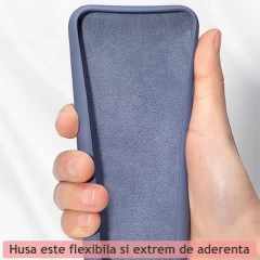Husa Samsung Galaxy S22 Ultra Arpex Soft Edge Silicone - Denim Blue Denim Blue