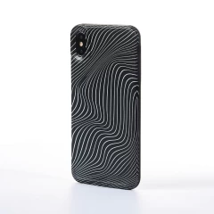 Husa iPhone XS Max Casey Studios Glazed - Gri Gri