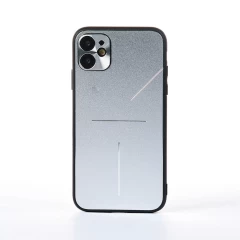 Husa iPhone 11 Casey Studios Metalines - Silver Silver