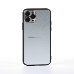 Husa iPhone 11 Pro Casey Studios Metalines - Silver Silver