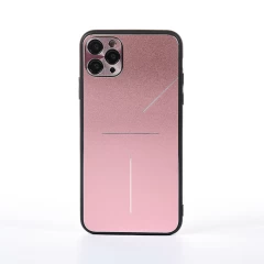 Husa iPhone 11 Pro Max Casey Studios Metalines - Roz Roz