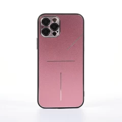 Husa iPhone 12 Pro Casey Studios Metalines - Roz Roz