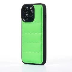 Husa iPhone 13 Pro Casey Studios 5 Puff - Verde Verde