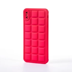 Husa iPhone XS Max Casey Studios Squared Up - Silver Silver