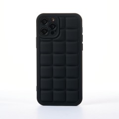 Husa iPhone 12 Pro Casey Studios Squared Up - Negru