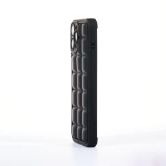 Husa iPhone 12 Pro Max Casey Studios Squared Up - Negru Negru