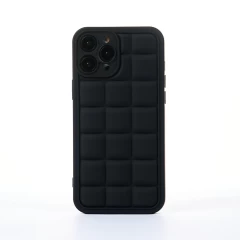 Husa iPhone 12 Pro Max Casey Studios Squared Up - Negru Negru