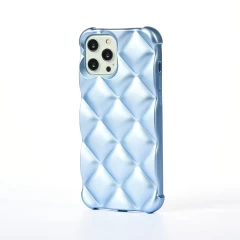 Husa iPhone 12/12 Pro Casey Studios Do It Diamonds - Albastru Albastru