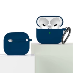 Husa Airpods 3 Casey Studios Silicone Albastru