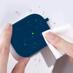 Husa Airpods 3 Casey Studios Silicone Albastru