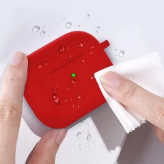 Husa Airpods 3 Casey Studios Silicone Red