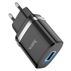 Incarcator Priza USB-A, 10W, 2.4A HOCO (N1 Ardent) - Negru