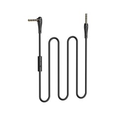 Adaptor Cablu Audio Microfon, Jack 3.5mm la Jack 3.5mm, 1m, HOCO, UPA15 - Negru