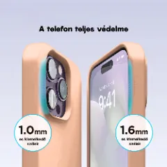 Husa iPhone 14 Pro Casey Studios Premium Soft Silicone - Pink Sand Pink Sand