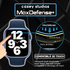 Folie Regenerabila 49 MM - 1/2/3/4/5/6/7/8/SE/Ultra, de Protectie, Casey Studios MaxDefense+ - Negru Negru